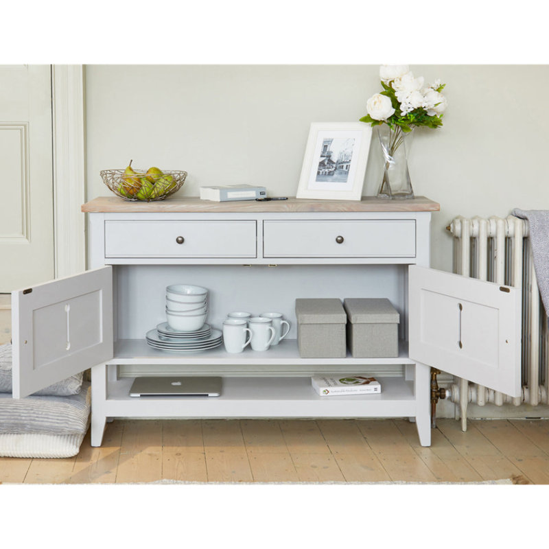Aneisa 120cm Solid Wood Sideboard