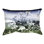 Katsushika Hokusai Floral Reversible Throw Pillow