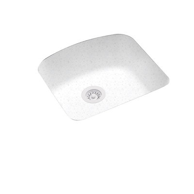 21'' L Single Bowl Solid Surface Kitchen Sink