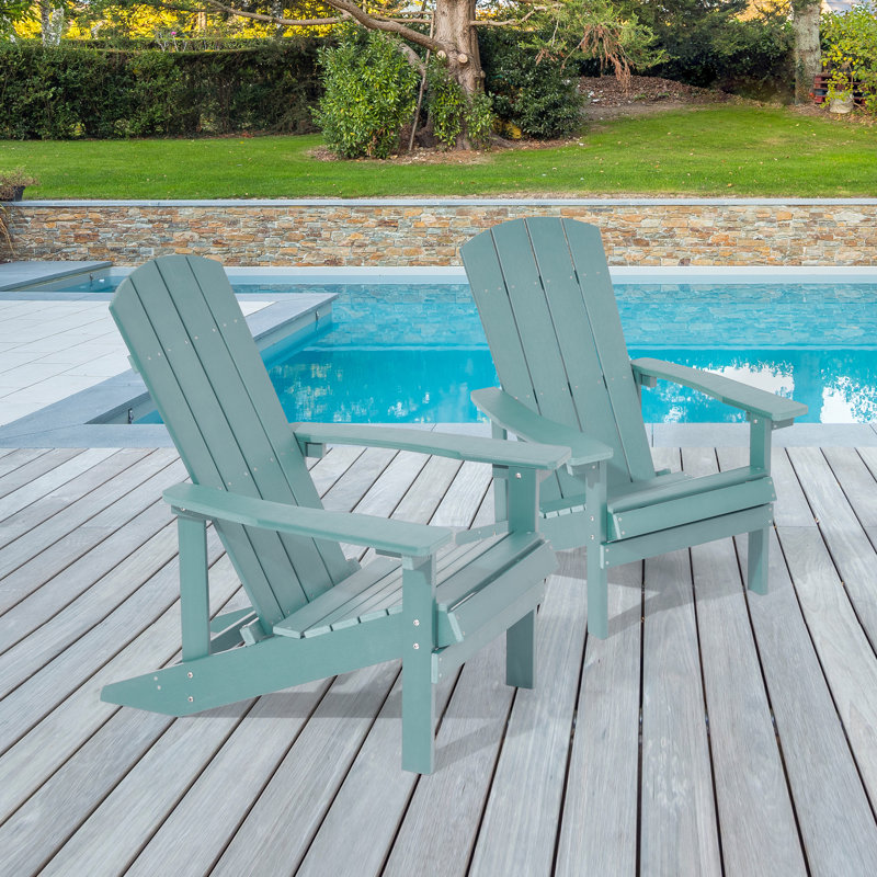 HIPS Adirondack Chair, Lake Blue