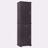Tall Bathroom Storage Cabinet, Freestanding Storage Cabinet With Two Different Size Doors And Adjustable Shelf, Door Shelve Design, MDF Board With Painted Finish-1308739285