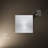Honesty 8" Single-Function Wall or Ceiling-Mount Square Rainhead, Square Rain Showerhead 2.5 GPM-50499141