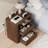 2 Drawer Nightstand With Charging Station