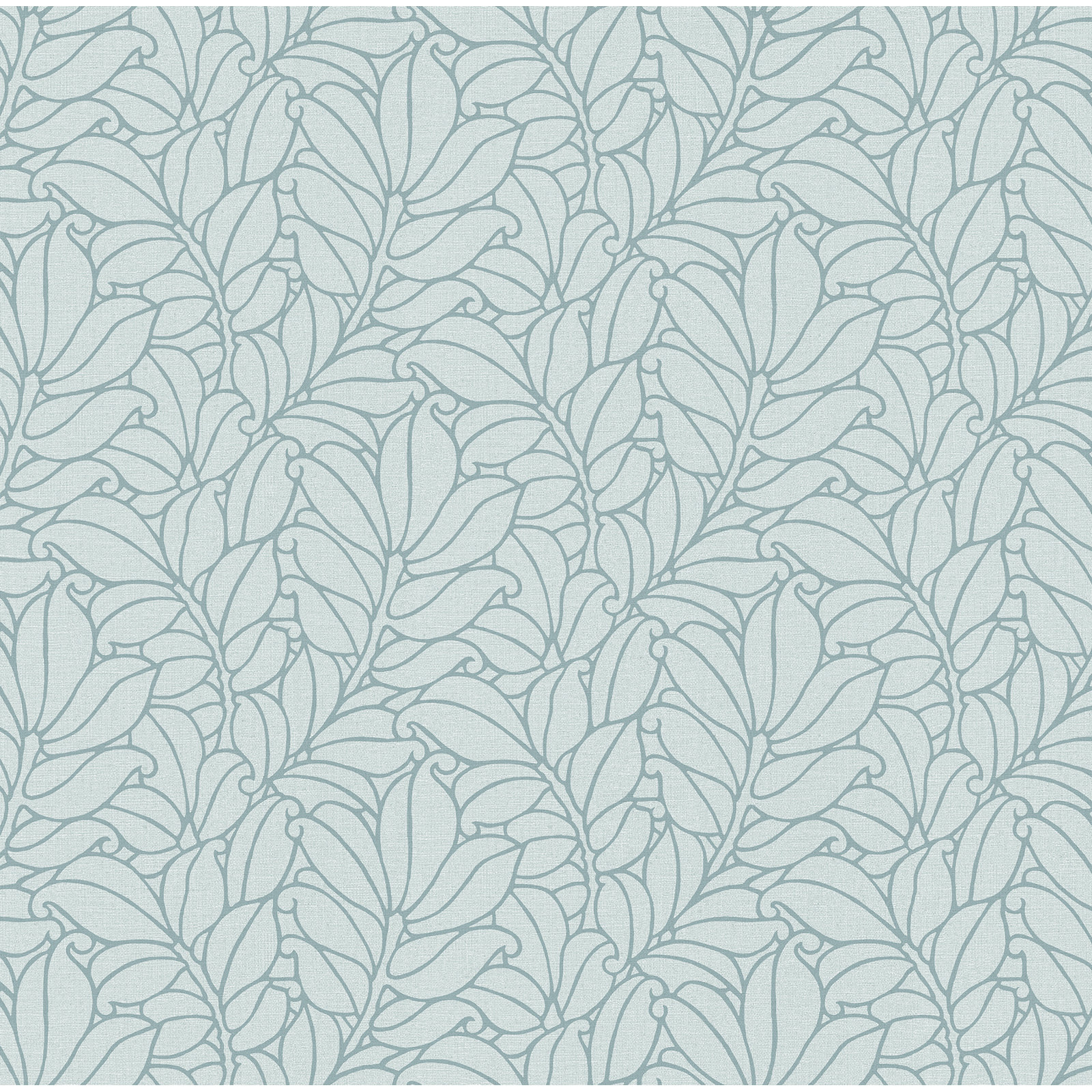 Lua Modern Floral Wallpaper, Blue