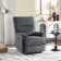 Bardia 31" Wide Minimalist Style Compact Breathable Fabric High-End Power Recliner Chair with USB Port