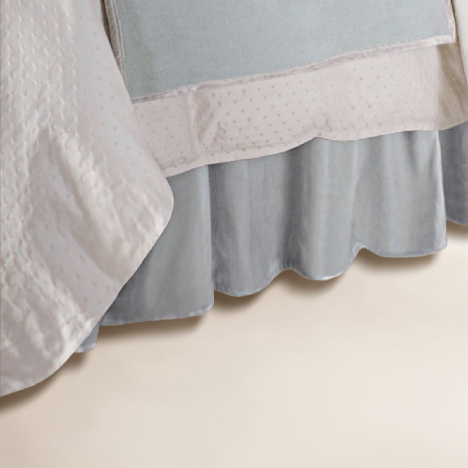 Riesel Ruffled Bed Skirt, Twin