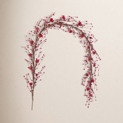 72" Berry Valentine's Day Garland