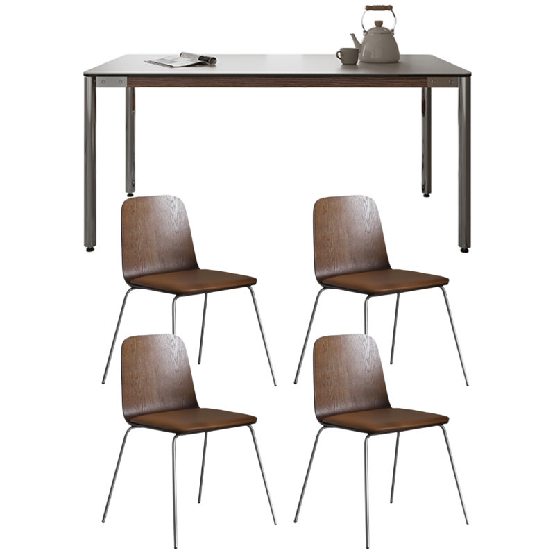 Table de salle à manger Modern, H 29,92 po x L 62,99 po x l 31,49 po