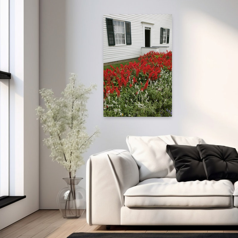 Henry Ford's Boyhood Home Ford Museum and Greenfield Village Detroit Michigan USA 1 Piece Wrapped Canvas Wall Art