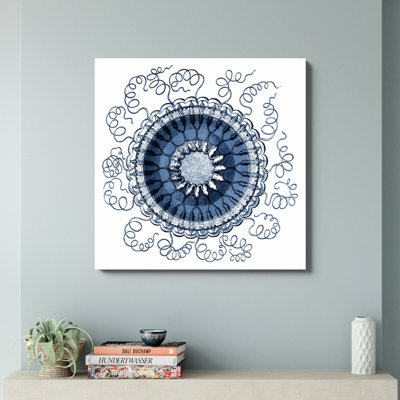 " Navy Ocean Gems III " by Vision Studio Painting Print