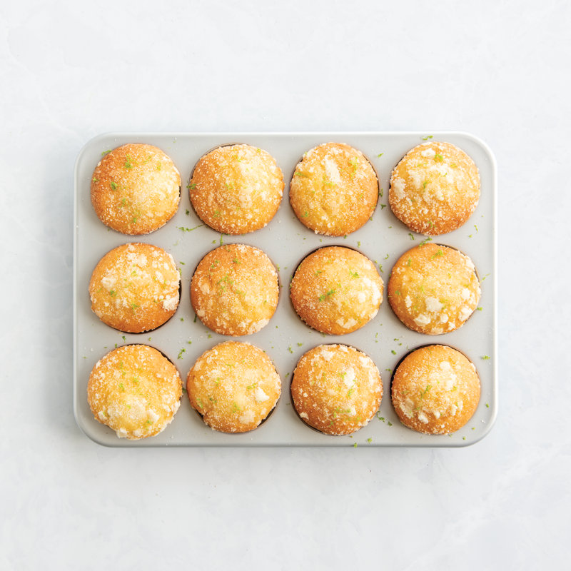 Moule à muffins antiadhésif en aluminium à 12 cavités Brilliant Bakeware