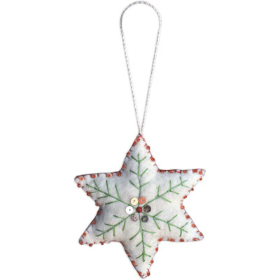 Snowflake Ornament- 2pcs
