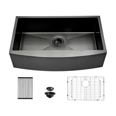 LEPUDAY Single Bowl Stainless Steel Undermount Kitchen Sink