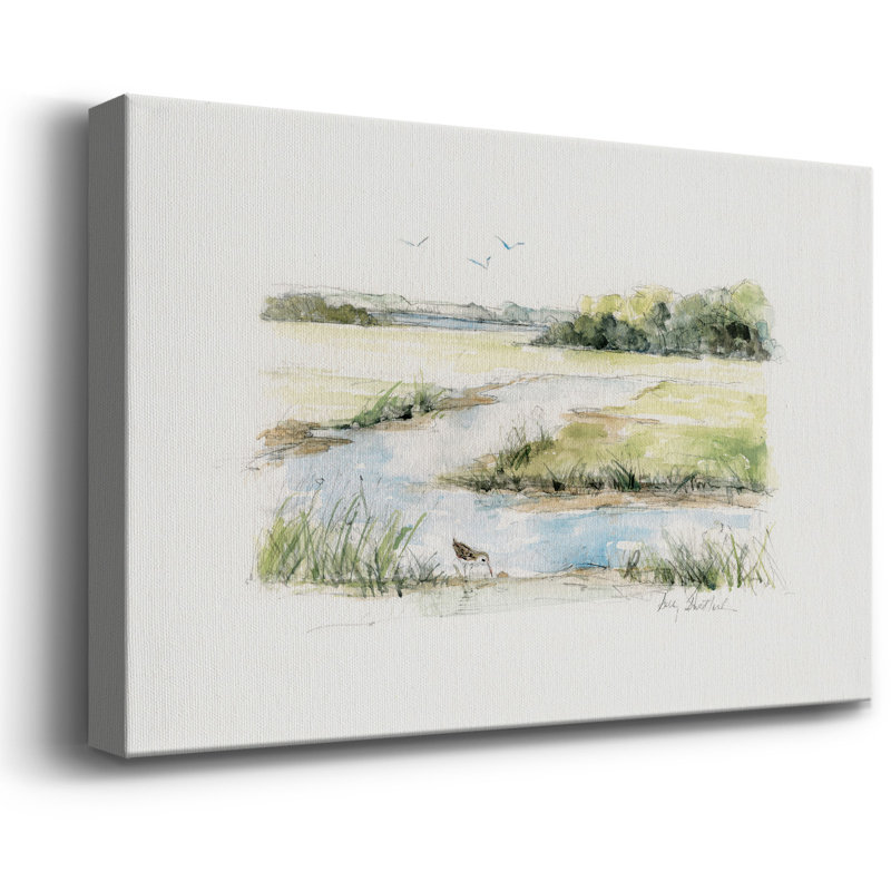 Toile tendue de qualité supérieure Early Morning II - prête à être accrochée, H 32 po x l 48 po