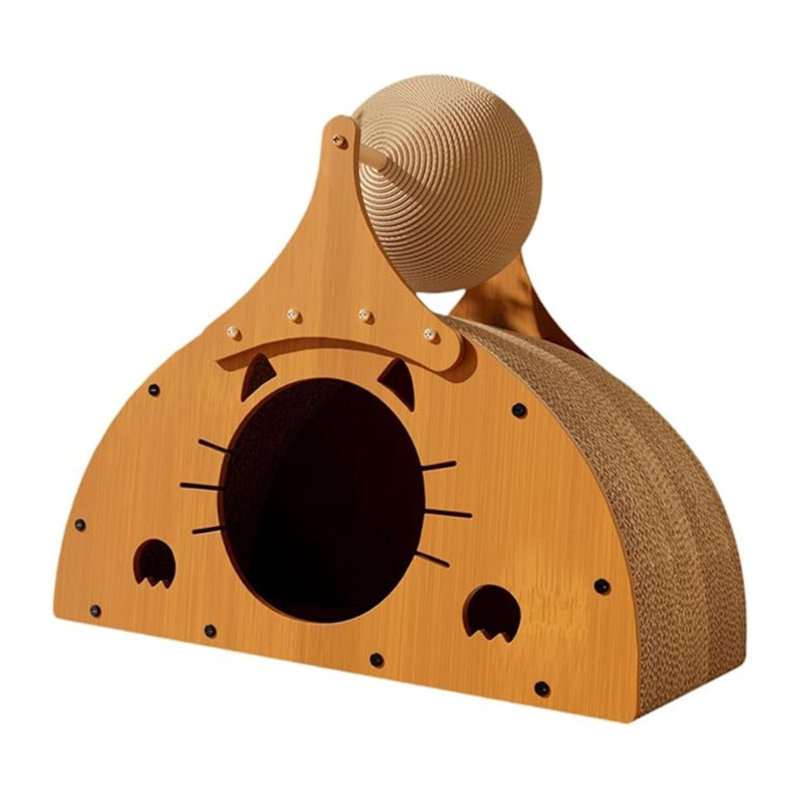 Multi-Functional Cat Scratcher Bed