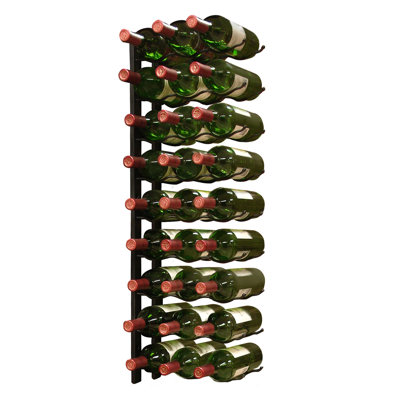 Vinotemp Epicureanist Metal Wine Rack, 27 Bottle Capacity