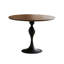 Table de salle à manger en bois massif noisette-522000829