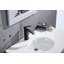 Robinet pour salle de bain à poignée simple avec bonde escamotable Waterfall Spout Classic