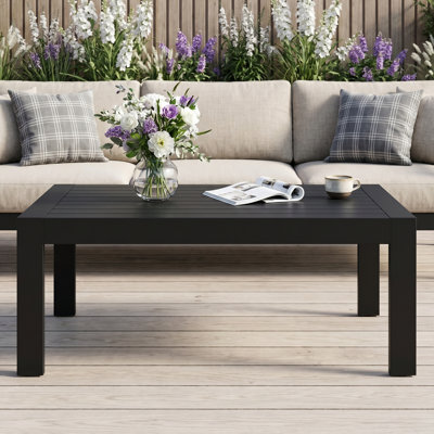 Aluminum Patio Coffee Table