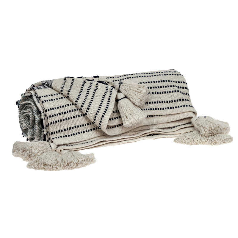 Jeté 100% coton Snowflower