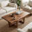 Berkshire Live Edge Acacia Wood Coffee Table-273954370