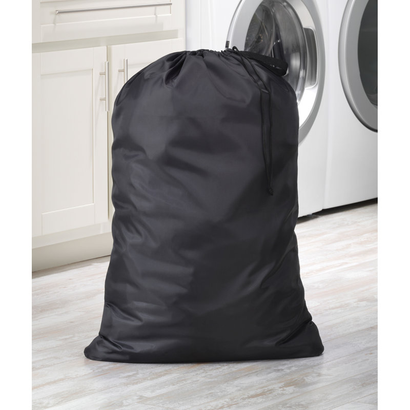 Whitmor Dura-Clean Polyester Laundry Bag - Grey, Turquoise or Black