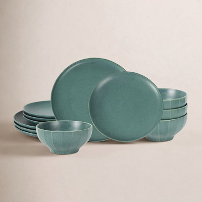 Stone Lain Rio 12-Piece Dinnerware Set Stoneware