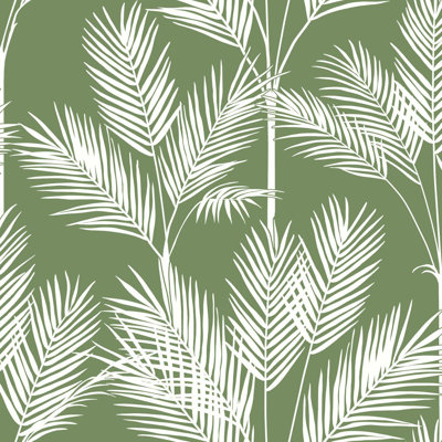 Rouleau de papier peint très grand L 33 pi x l 20,5 po King Palm