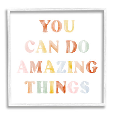 " You Can Do Amazing Things " by Lil' Rue