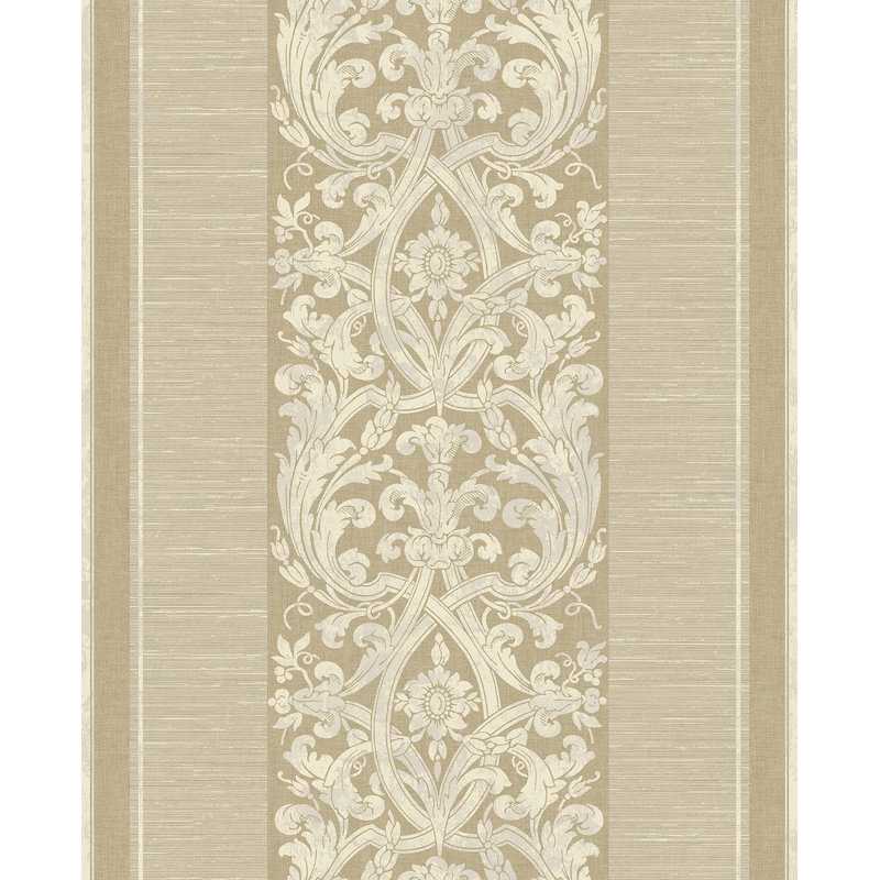 Rouleau de papier peint L 33 po x L 20,5 po, Beige