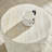 15.75" Round Fibreglass End Table