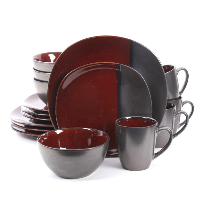 Gibson Volterra 16 Piece Dinnerware Set