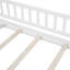 Structure de lit en bois avec clôture, fabrication en pin robuste, design ludique-123857057-123857056