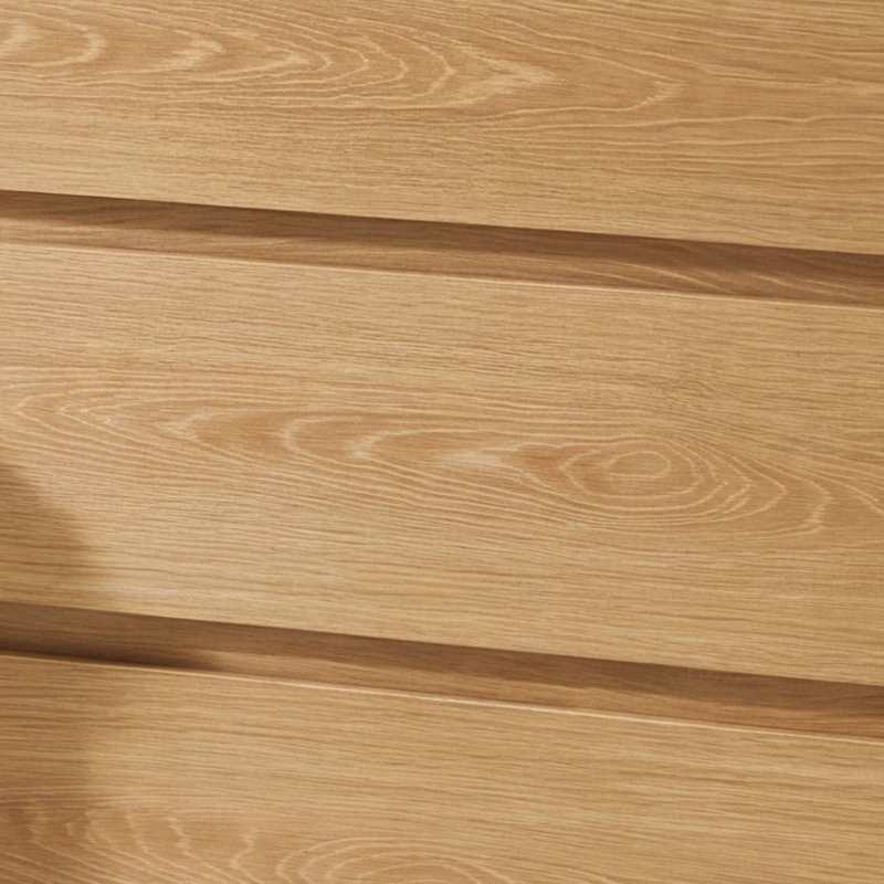 Table de chevet Adamstown de 60 cm de large avec 3 tiroirs (ensemble de 2), naturelle, Ensemble de 2