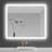 Captolia LED Bathroom Mirror Backlight Mirror Touch Dimmable Wall Mount Anti-fog Smart Mirror-1517501376