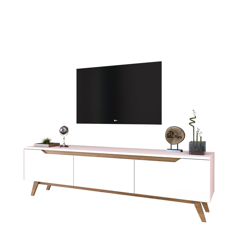 Kyron TV Stand for TVs up to 55", White