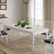 Crain Norene Extendable Solid Wood Dining Table