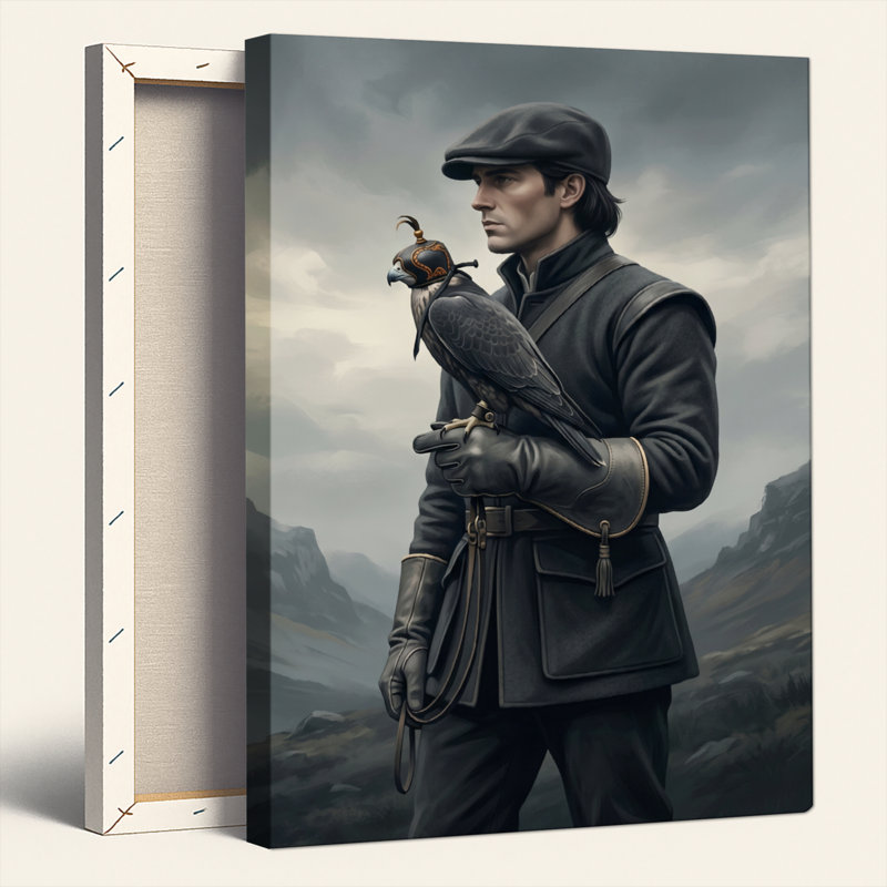Falcon Hunter, reproduction d'art sur toile, ensemble de 1, Wrapped Canvas, H 30 po x l 20 po
