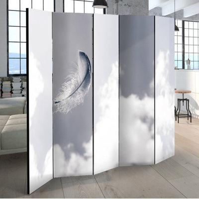 Oquendo Solid Wood Folding Room Divider