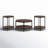 Fabiola 3 - Piece Solid Wood Living Room Table Set