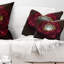 Coussin lombaire floral fractal-29565926
