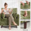 Fauteuil d'appoint rembourré surdimensionné avec rangement dissimulé-1901100491