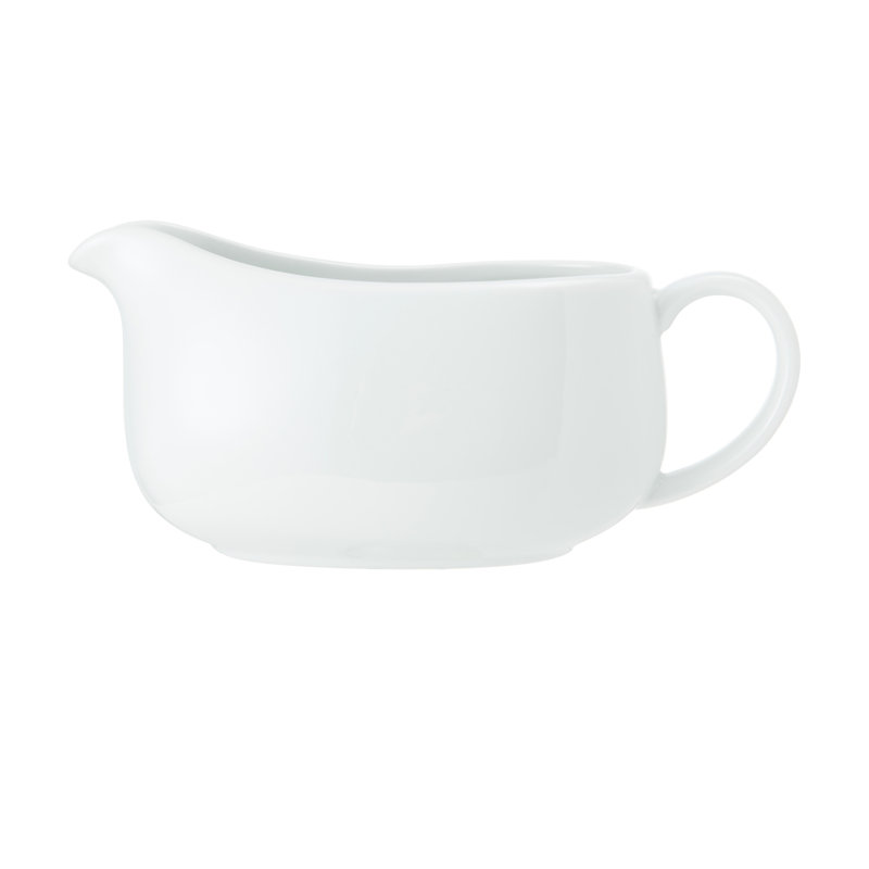 Mikasa Chalk Porcelain Gravy Boat, 700ml, White