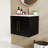 24" Wall-Mounted Single Bathroom Vanity with Sink-242393509