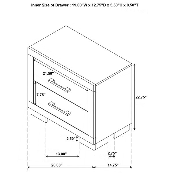 Dimensions du produit