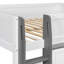Lit mezzanine double avec maisonnette et rangement-1444813187