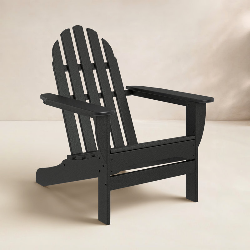 Chaise Adirondack classique POLYWOOD, Noir