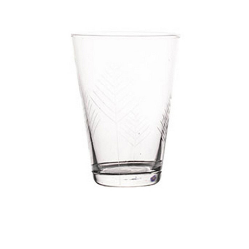 Sienna 12 oz. Drinking Glass Set, Linear