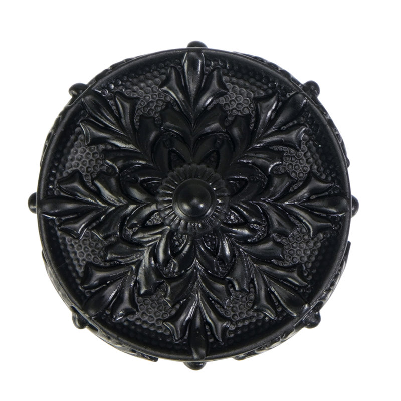 NANTUCKET KNOB, BLACK, 1.375, 1.375