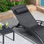 Chaise longue d'extérieur en alliage d'aluminium-100090543